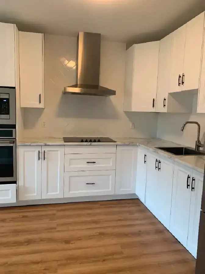 Rent Two Bedroom Apartment in Vanier with Modern Kitchen and Backyard Access