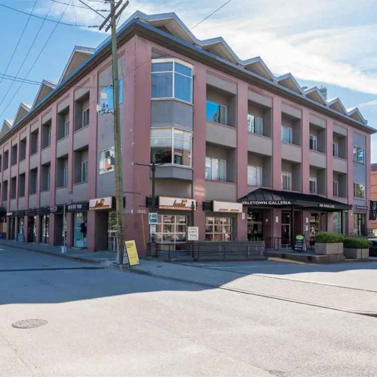 Yaletown Office Space for Sale 521 sq ft