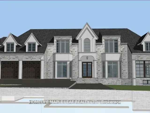 13 Acre Estate Lot Oro Medonte Dream Home Build