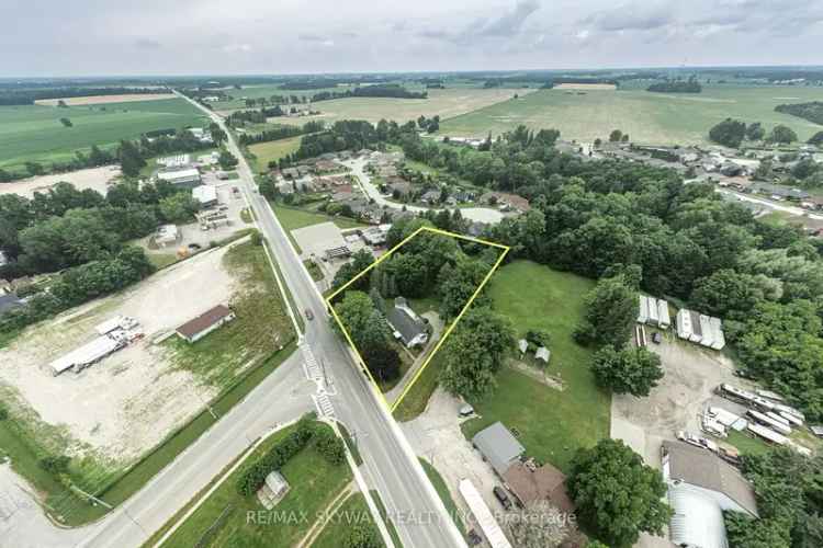 Highway Commercial Land Ingersoll Near 401