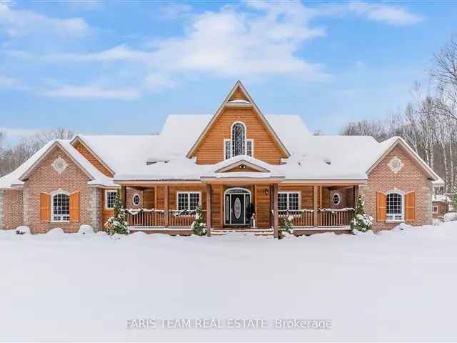 Custom Post & Beam Ranch Bungaloft with Pool & Outbuilding