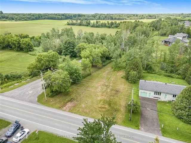 Land For Sale in Clarence-Rockland, Ontario