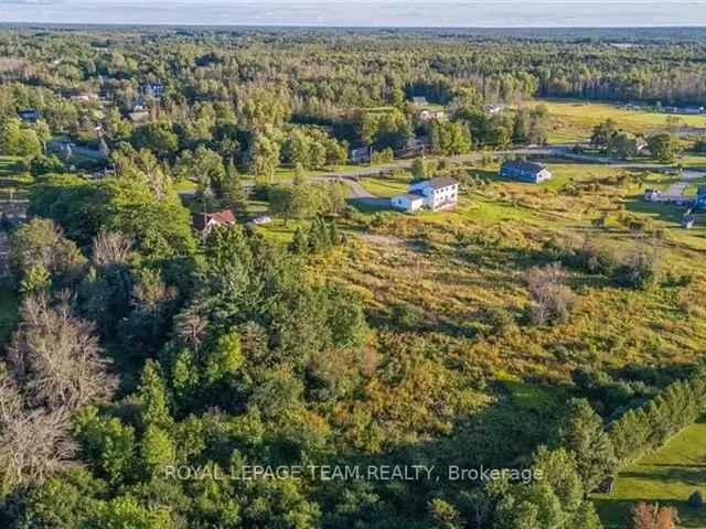 4.77 Acre Lot Near Moodie Estates - Farmhouse Renovation or New Build Opportunity