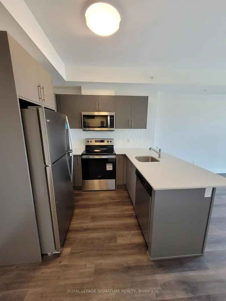 Rent Modern Condo in Downtown Waterloo with Balcony and Stainless Steel Appliances