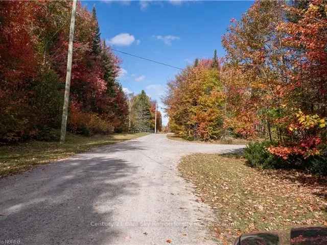 Maple Shores Estate Lot Waterfront Property Near North Bay