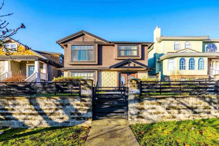 5761 INVERNESS Street Vancouver Knight House for Sale