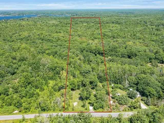 6.57-Acre Lot Ready for Your Dream Home Near Georgian Bay