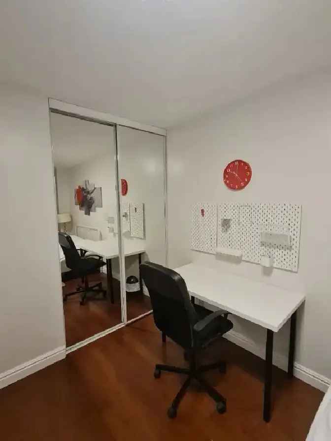 Beautiful furnished big room in condo near York U and subway