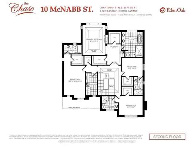 Craftsman Model Home 4 Beds 3 Car Garage 3577 Sqft