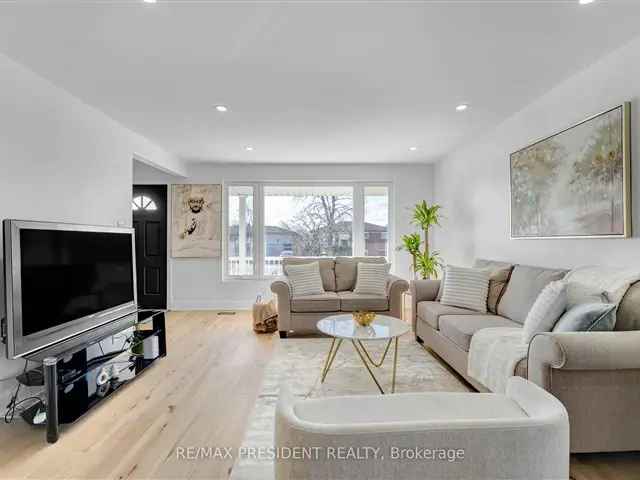 Newly Renovated Detached Home with Legal Basement Apartment