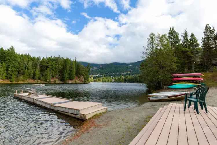 Buy Townhome in Twin Lakes Whistler with Stunning Lake and Mountain Views