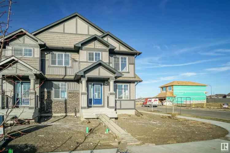 New 3-Bed Townhouse in Summerwood Sherwood Park - No Condo Fees