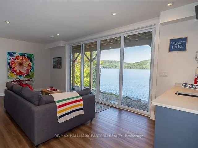 Turnkey Waterfront Home Papineau Lake 4 Bed 2 Bath