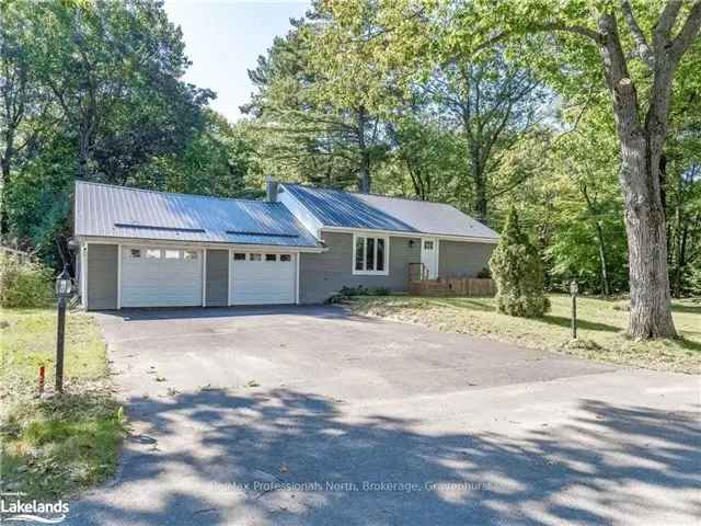 Renovated 4-Bedroom Bungalow in Gravenhurst