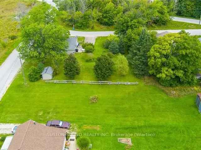 Build Your Dream Home on this 50x200ft Lot in Wiarton