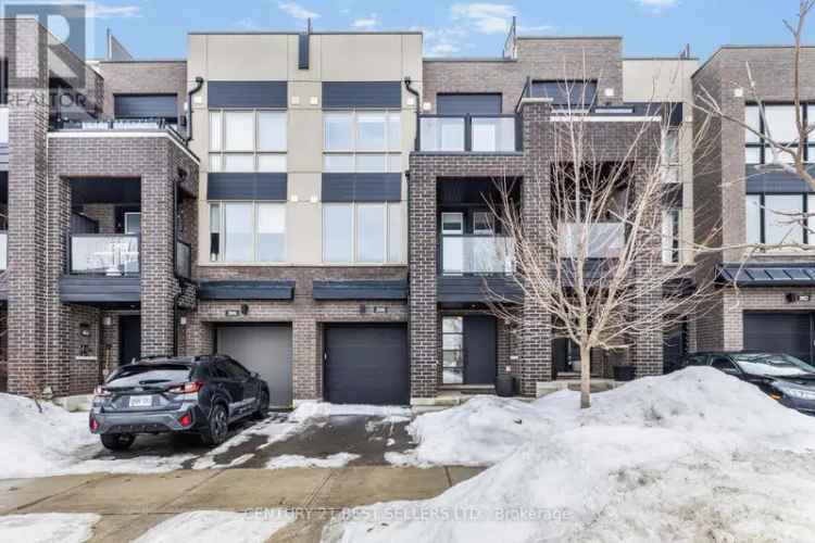 Buy Modern Townhome in Oakville with Rooftop Terrace and Stylish Finishes