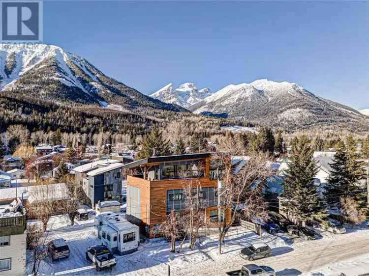 Fernie Modern Home with Commercial Space