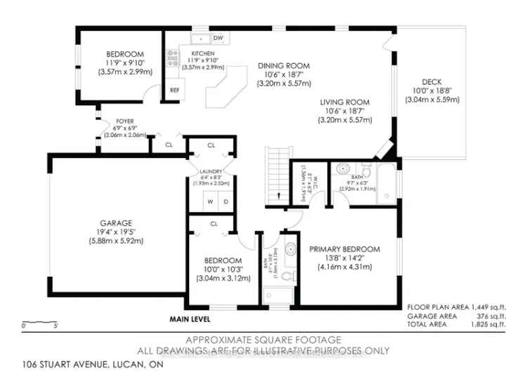 Immaculate 3-Bedroom Bungalow Near Parkland