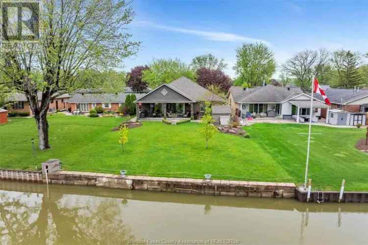 Luxury Waterfront Home Belle River Over 2000 sq ft