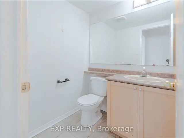 Markham Vinegar Hill 3-Bedroom Freehold Townhouse