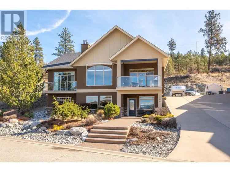 Buy Executive House in Penticton with Lake and Mountain Views