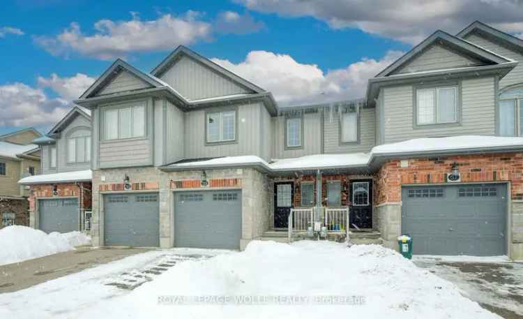 3 Bed 3 Bath Freehold Townhome in Doon South