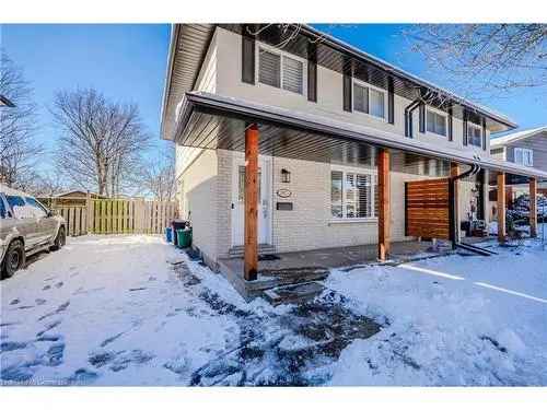 3+1 Bedroom Semi-Detached Home in Cambridge