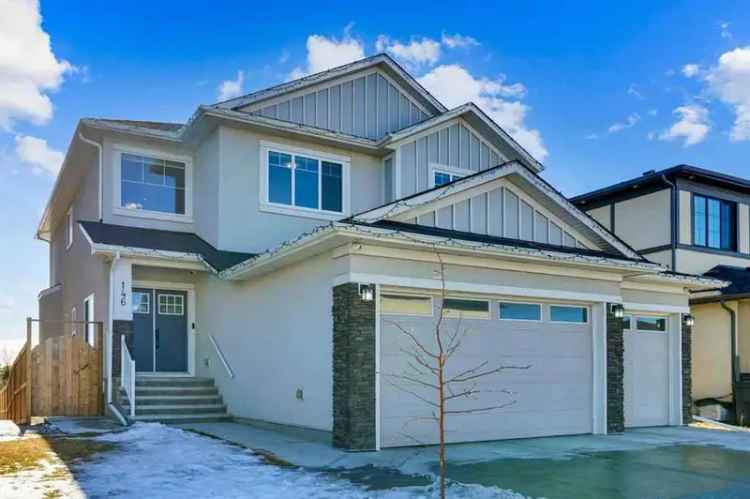 Buy Luxury Home in Chestermere with Spacious Layout and Custom Bar