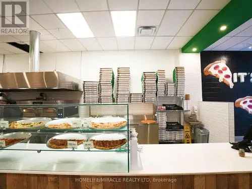 Franchised Pizza Business For Sale in Mississauga ON