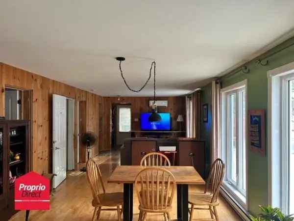 Lakefront Bungalow for Sale Laurentides Access to River