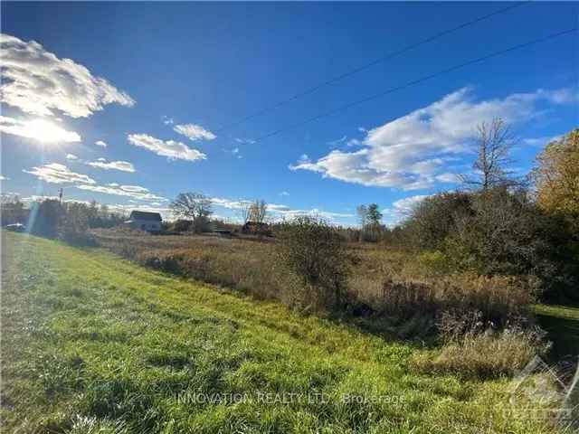 76 Acres of Rural Land For Sale Highway 416 Access