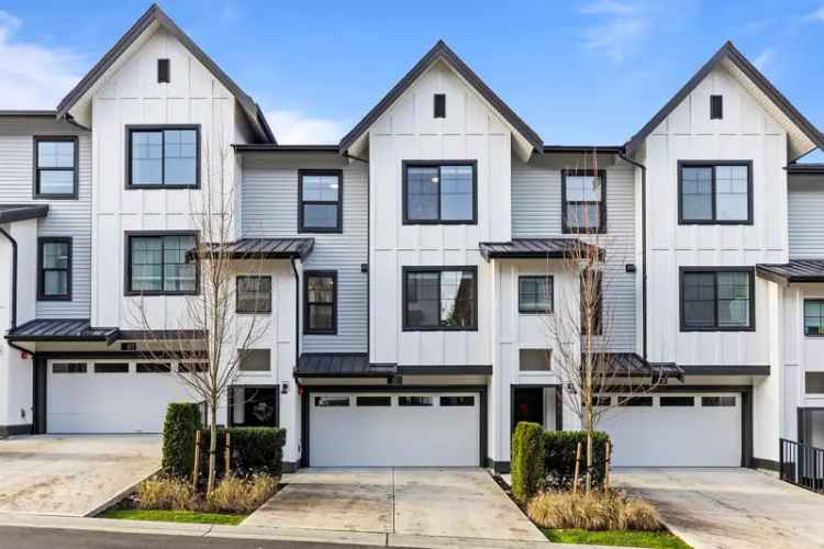 A $988,800.00 Townhouse with 3 bedrooms in Willoughby Heights, Langley