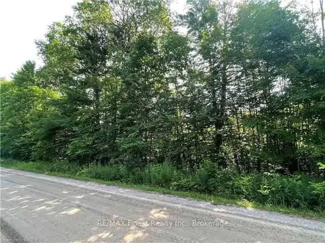 Land For Sale in Addington Highlands, Ontario