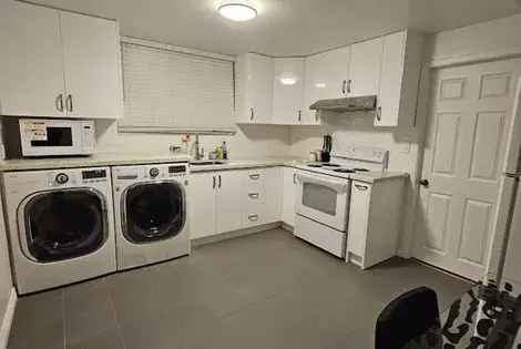 2 Bedroom 2 Washroom Basement Unit in Victoria Village Toronto