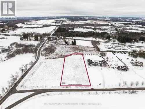 Buy Vacant Land in Rural Whitby with Breathtaking Views and Amenities