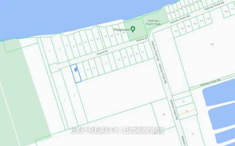 75 x 218 Ft Vacant Lot Near Lake Simcoe Hwy 404 48