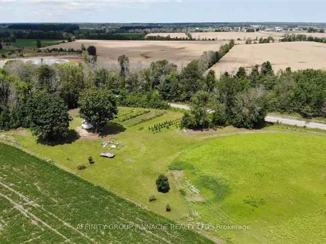 87 Acres Farm on Highway 12 with Farm Stand