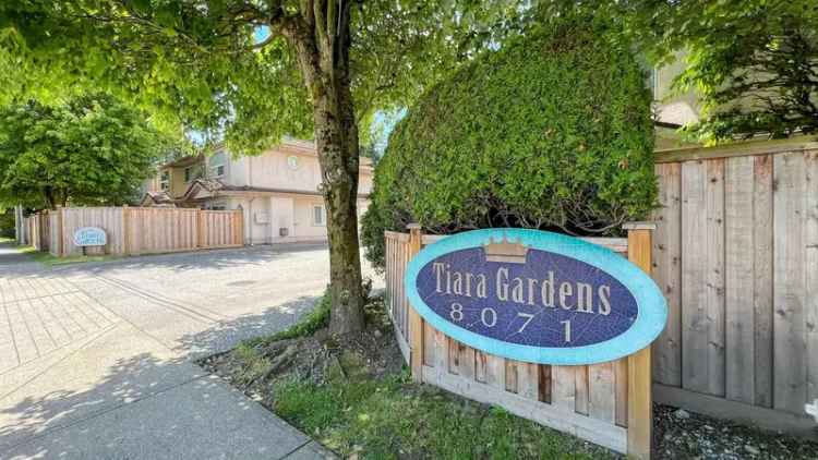 Townhouse For Sale in Richmond, British Columbia