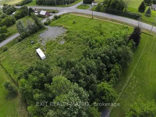 Land For Sale in North Glengarry, Ontario