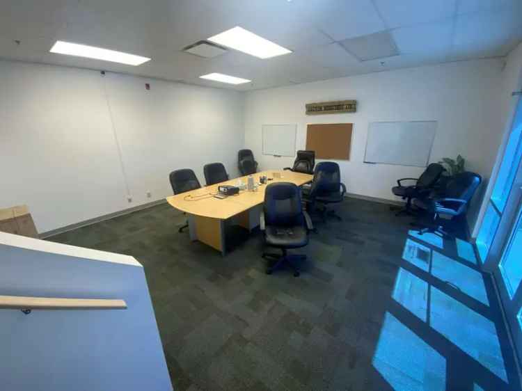 Rent office space in end bay with dedicated parking in Calgary