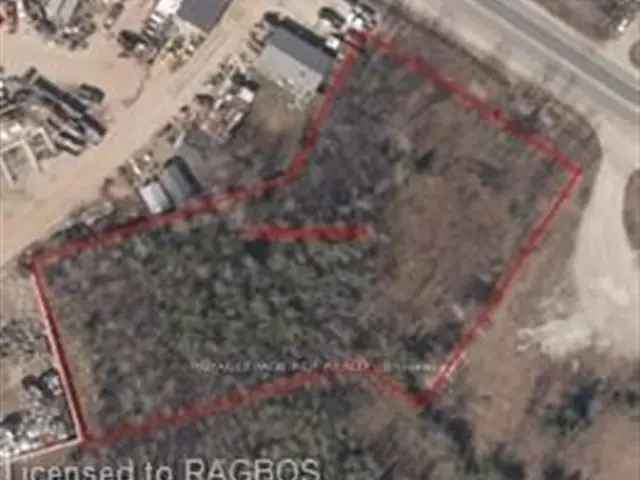 1.4 Acre Building Lot in Collingwood with Mature Trees and Privacy