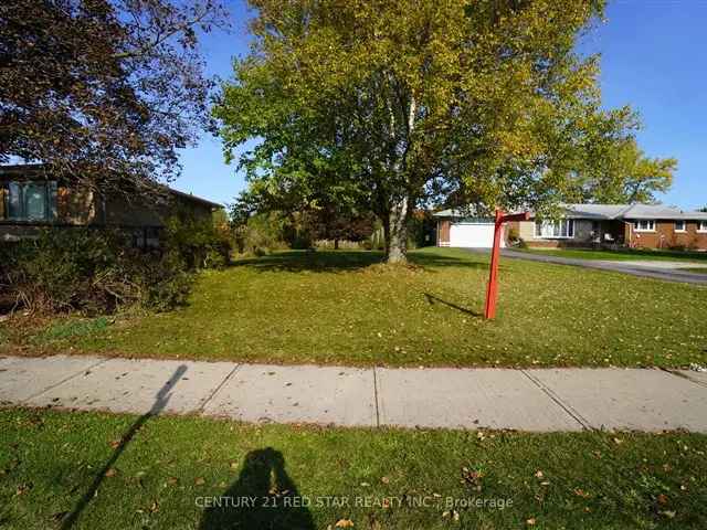 Spacious Lot in Family-Friendly Acton, Ontario - Build Your Dream Home