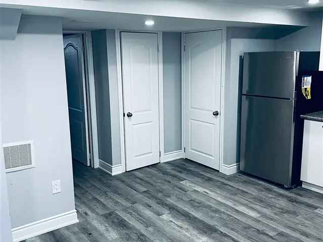 One Bedroom Legal Basement Apartment near Bramalea and Williams