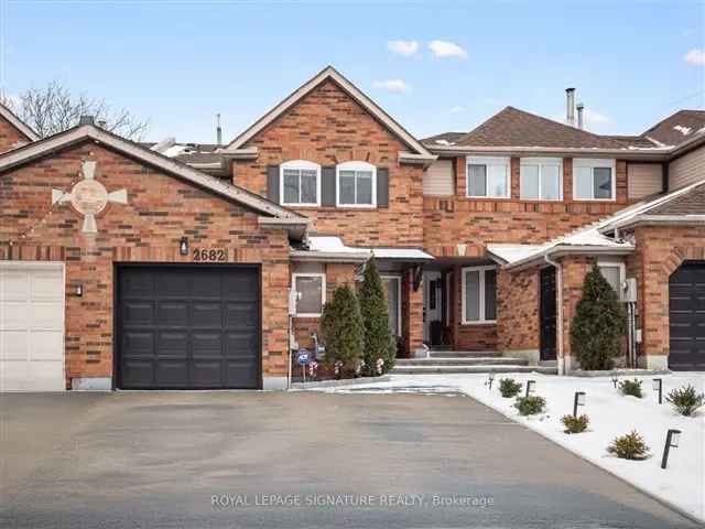 Erin Mills Freehold Townhouse 3 2 Beds 4 Baths Modern Kitchen Finished Basement