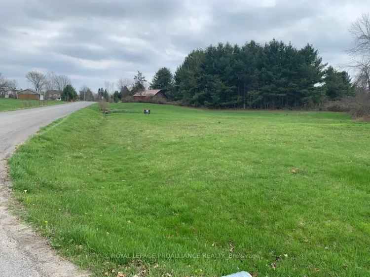 Waterfront Lot with Water Access Near Amenities