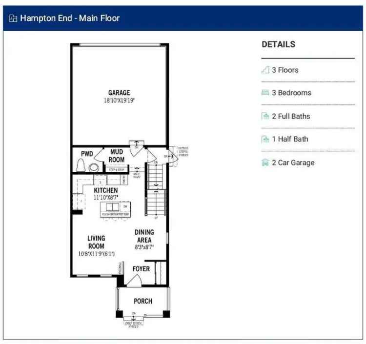 New Mattamy Townhome in Hearthstone 3 Beds 2.5 Baths