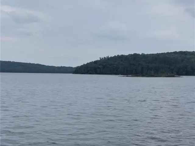 8.1 Acre Waterfront Property on Round Lake - Build Your Dream Cottage