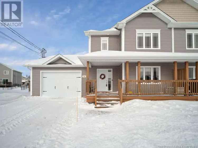 3 Bed 2.5 Bath Semi-Detached Home in Moncton