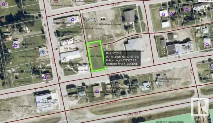 Wildwood AB Commercial Lot - 0.31 Acres - Hwy 16 Access