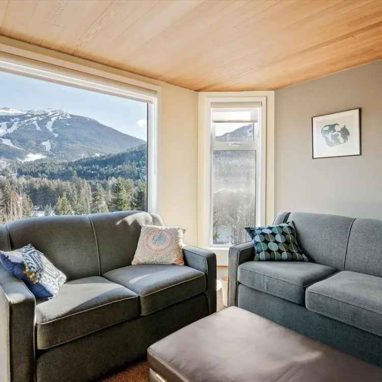 Whistler 2-Bedroom Condo for Sale Ski Views Updated Amenities